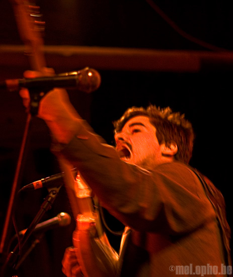 Delta Spirit at Tractor Tavern, September 24, 2008. Photo by Nicole Kristek.