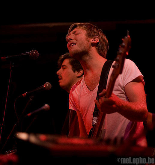 Delta Spirit at Tractor Tavern, September 24, 2008. Photo by Nicole Kristek.