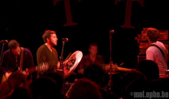 Delta Spirit at Tractor Tavern, September 24, 2008. Photo by Nicole Kristek.