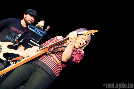 Grace Potter and the Nocturnals at Wilbur Theatre, September 25, 2008. Photo by Ari Sommer.