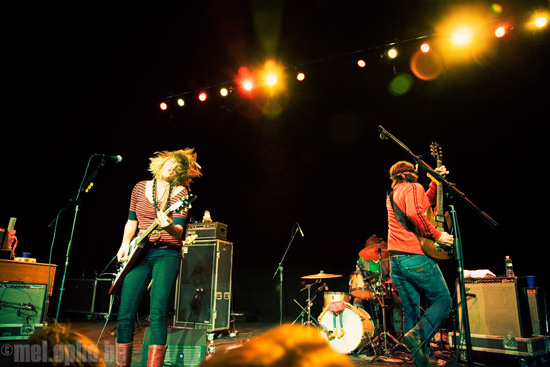Grace Potter and the Nocturnals at Wilbur Theatre, September 25, 2008. Photo by Ari Sommer.