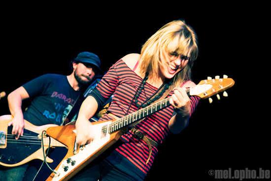 Grace Potter and the Nocturnals at Wilbur Theatre, September 25, 2008. Photo by Ari Sommer.