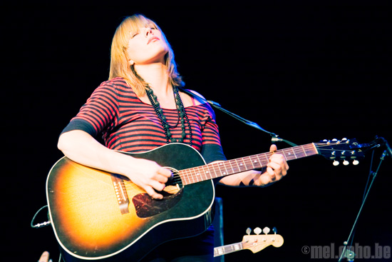 Grace Potter and the Nocturnals at Wilbur Theatre, September 25, 2008. Photo by Ari Sommer.