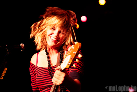 Grace Potter and the Nocturnals at Wilbur Theatre, September 25, 2008. Photo by Ari Sommer.