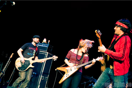 Grace Potter and the Nocturnals at Wilbur Theatre, September 25, 2008. Photo by Ari Sommer.
