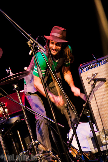 Grace Potter and the Nocturnals at Wilbur Theatre, September 25, 2008. Photo by Ari Sommer.