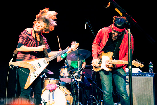 Grace Potter and the Nocturnals at Wilbur Theatre, September 25, 2008. Photo by Ari Sommer.