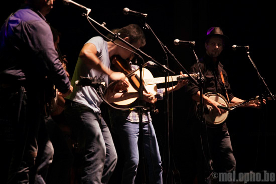 Old Crow Medicine Show at Webster Hall, September 26, 2008. Photo by Kaylin Rostron.