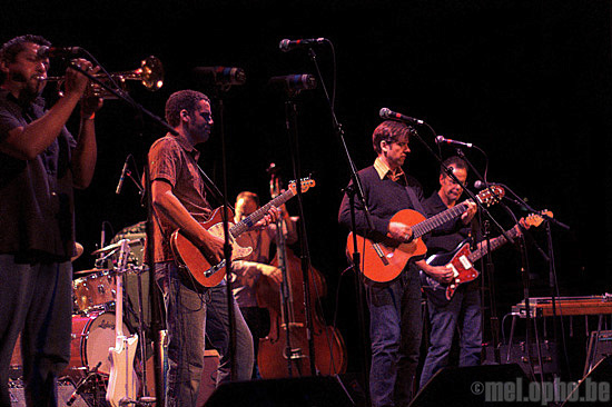Calexico at The Moore Theatre, September 26, 2008. Photo by Nicole Kristek.