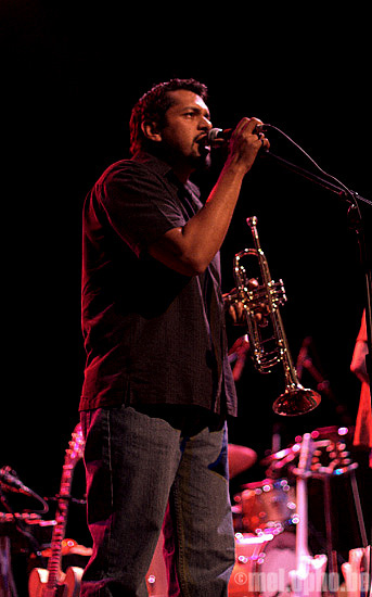 Calexico at The Moore Theatre, September 26, 2008. Photo by Nicole Kristek.