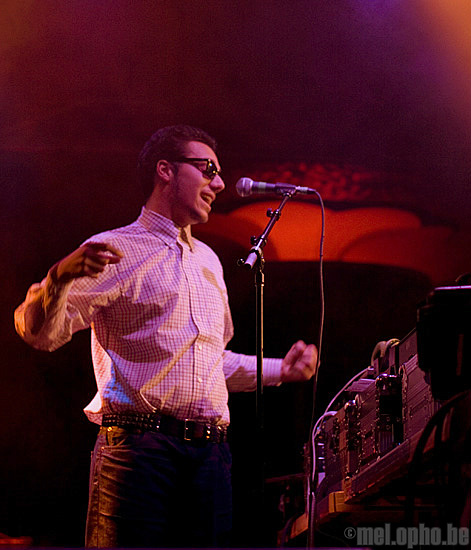 Blue Scholars at Showbox Market, September 27, 2008. Photo by Nicole Kristek.