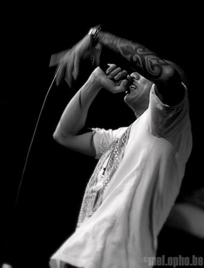 Blue Scholars at Showbox Market, September 27, 2008. Photo by Nicole Kristek.