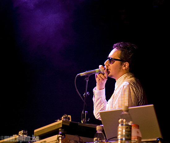 Blue Scholars at Showbox Market, September 27, 2008. Photo by Nicole Kristek.