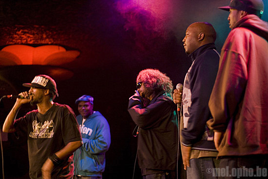 Blue Scholars at Showbox Market, September 27, 2008. Photo by Nicole Kristek.