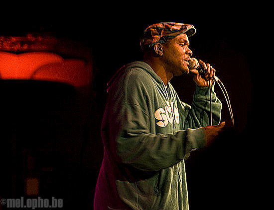 Blue Scholars at Showbox Market, September 27, 2008. Photo by Nicole Kristek.
