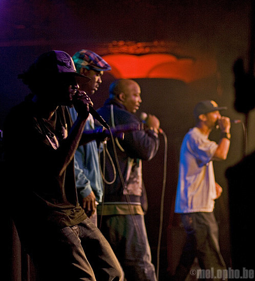 Blue Scholars at Showbox Market, September 27, 2008. Photo by Nicole Kristek.