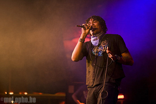 Blue Scholars at Showbox Market, September 27, 2008. Photo by Nicole Kristek.