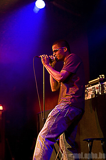 Blue Scholars at Showbox Market, September 27, 2008. Photo by Nicole Kristek.