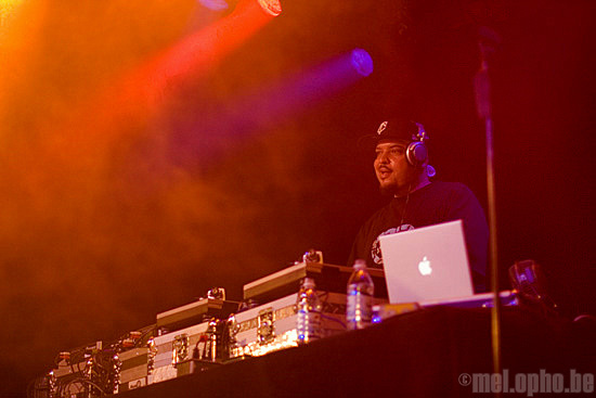Blue Scholars at Showbox Market, September 27, 2008. Photo by Nicole Kristek.