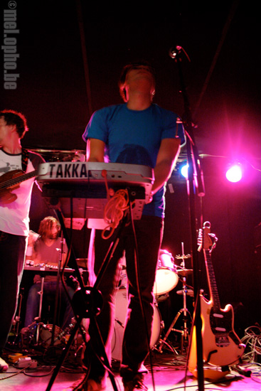 Takka Takka at Mercury Lounge, September 27, 2008. Photo by Anna Gillespie.