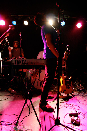 Takka Takka at Mercury Lounge, September 27, 2008. Photo by Anna Gillespie.