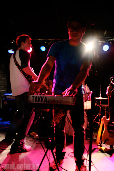 Takka Takka at Mercury Lounge, September 27, 2008. Photo by Anna Gillespie.
