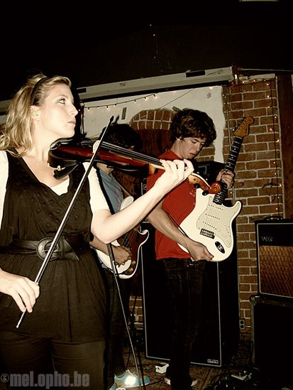 Ra Ra Riot at Modified Arts, September 29, 2008. Photo by Meagan Bialostosky.