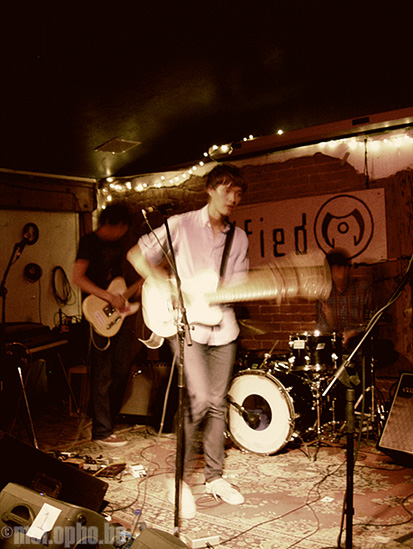 The Morning Benders at Modified Arts, September 29, 2008. Photo by Meagan Bialostosky.