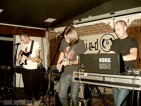 Walter Meego at Modified Arts, September 29, 2008. Photo by Meagan Bialostosky.