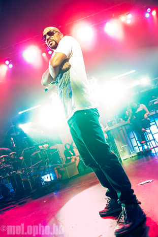 Common at Orpheum Theatre, October 1, 2008. Photo by Joshua Bean.