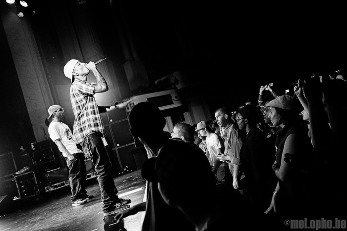 N.E.R.D at Orpheum Theatre, October 1, 2008. Photo by Joshua Bean.