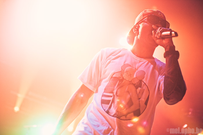 N.E.R.D at Orpheum Theatre, October 1, 2008. Photo by Joshua Bean.