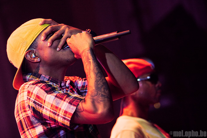 N.E.R.D at Orpheum Theatre, October 1, 2008. Photo by Joshua Bean.