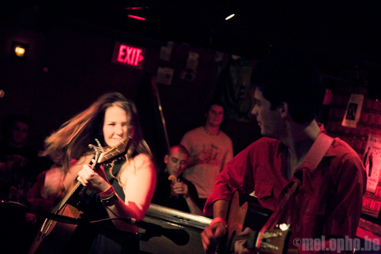 Avi & Celia at Lizard Lounge, October 3, 2008. Photo by Ari Sommer.