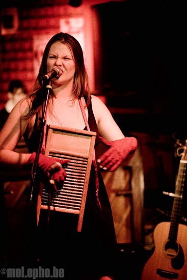 Avi & Celia at Lizard Lounge, October 3, 2008. Photo by Ari Sommer.