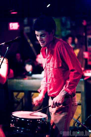 Avi & Celia at Lizard Lounge, October 3, 2008. Photo by Ari Sommer.