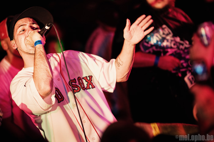 Termanology at Middle East Downstairs, October 4, 2008. Photo by Joshua Bean.