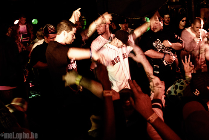 Termanology at Middle East Downstairs, October 4, 2008. Photo by Joshua Bean.
