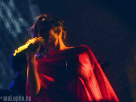 Brazilian Girls at Paradise Rock Club, October 9, 2008. Photo by J.R. Mellin.