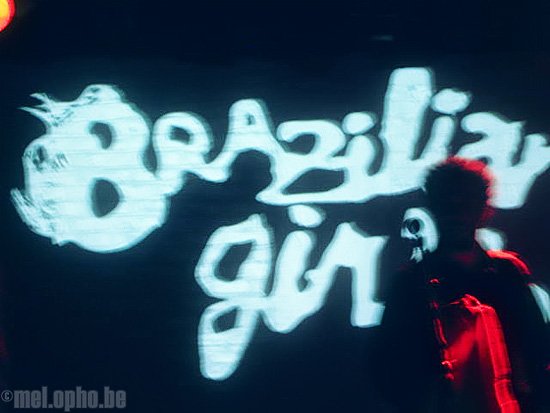 Brazilian Girls at Paradise Rock Club, October 9, 2008. Photo by J.R. Mellin.