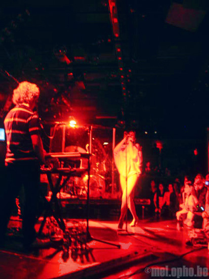Brazilian Girls at Paradise Rock Club, October 9, 2008. Photo by J.R. Mellin.