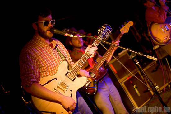 Dr. Dog at Middle East Downstairs, October 10, 2008. Photo by Beth Freeman Doreian.