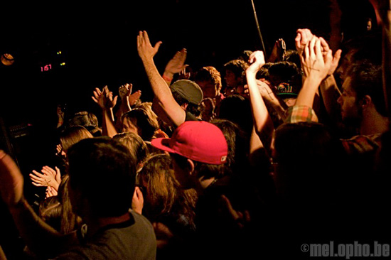 Dr. Dog at Middle East Downstairs, October 10, 2008. Photo by Beth Freeman Doreian.