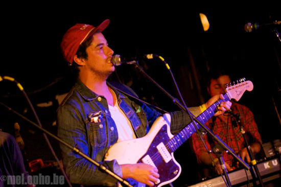 Delta Spirit at Middle East Downstairs, October 10, 2008. Photo by Beth Freeman Doreian.