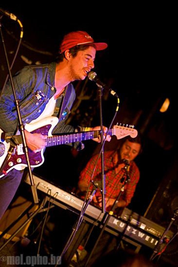 Delta Spirit at Middle East Downstairs, October 10, 2008. Photo by Beth Freeman Doreian.