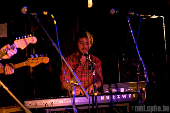 Delta Spirit at Middle East Downstairs, October 10, 2008. Photo by Beth Freeman Doreian.