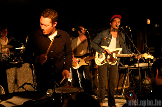 Delta Spirit at Middle East Downstairs, October 10, 2008. Photo by Beth Freeman Doreian.