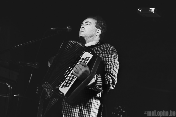 Brian Dewan at Church, October 12, 2008. Photo by Beth Freeman Doreian and Joshua Bean.