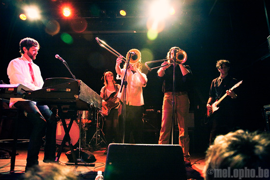 Undisputed Heavyweights at Bowery Ballroom, October 14, 2008. Photo by Ari Sommer.