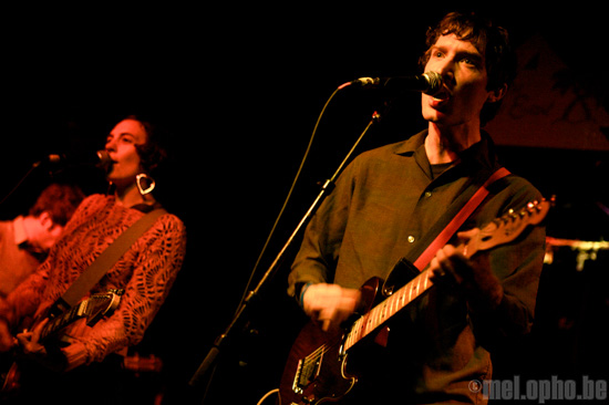 Hands and Knees at Middle East Upstairs, October 26, 2008. Photo by Beth Freeman Doreian.